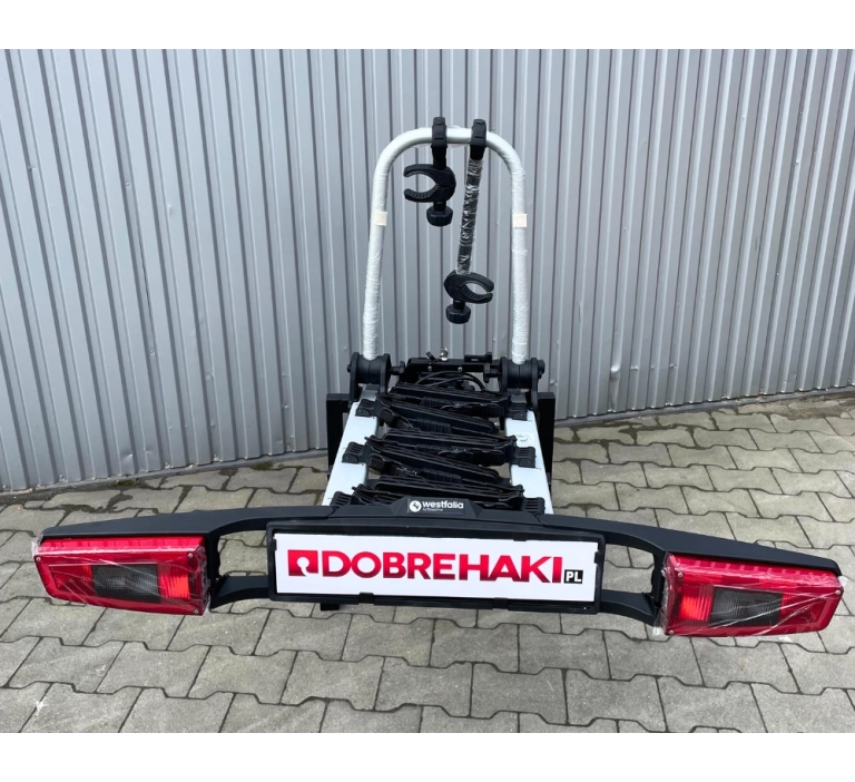 bagażnik rowerowy na hak westfalia bikelander 3 led